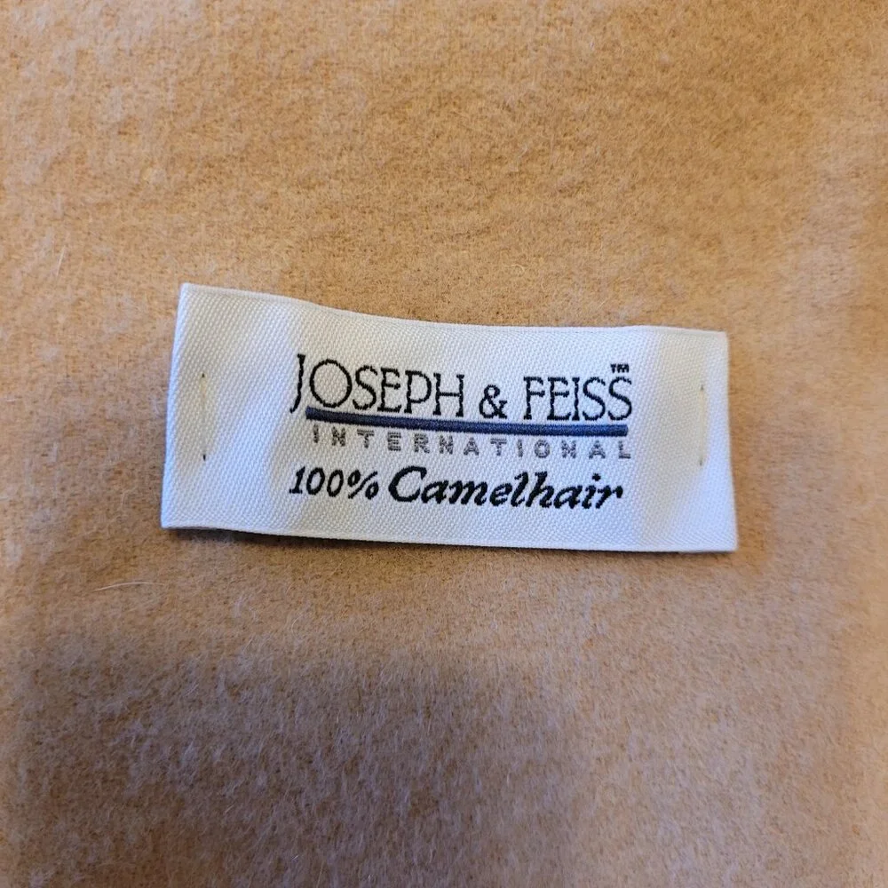 Joseph & Feiss Camelhair Regular Fit Sport Coat Blazer